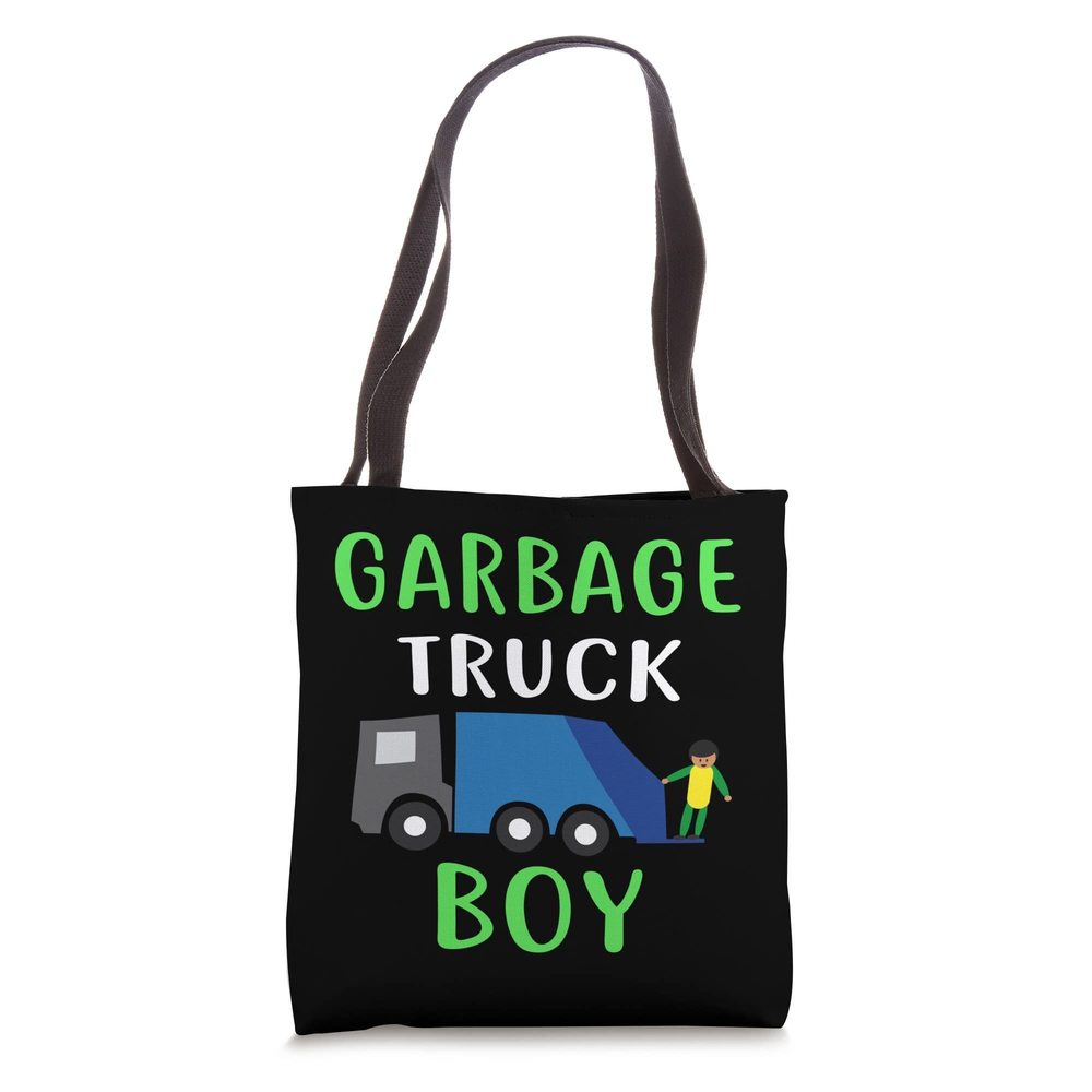 Garbage Truck Boy Shirt Kids, Boy, Girl, Toddlers V7 Tote Bag >:)